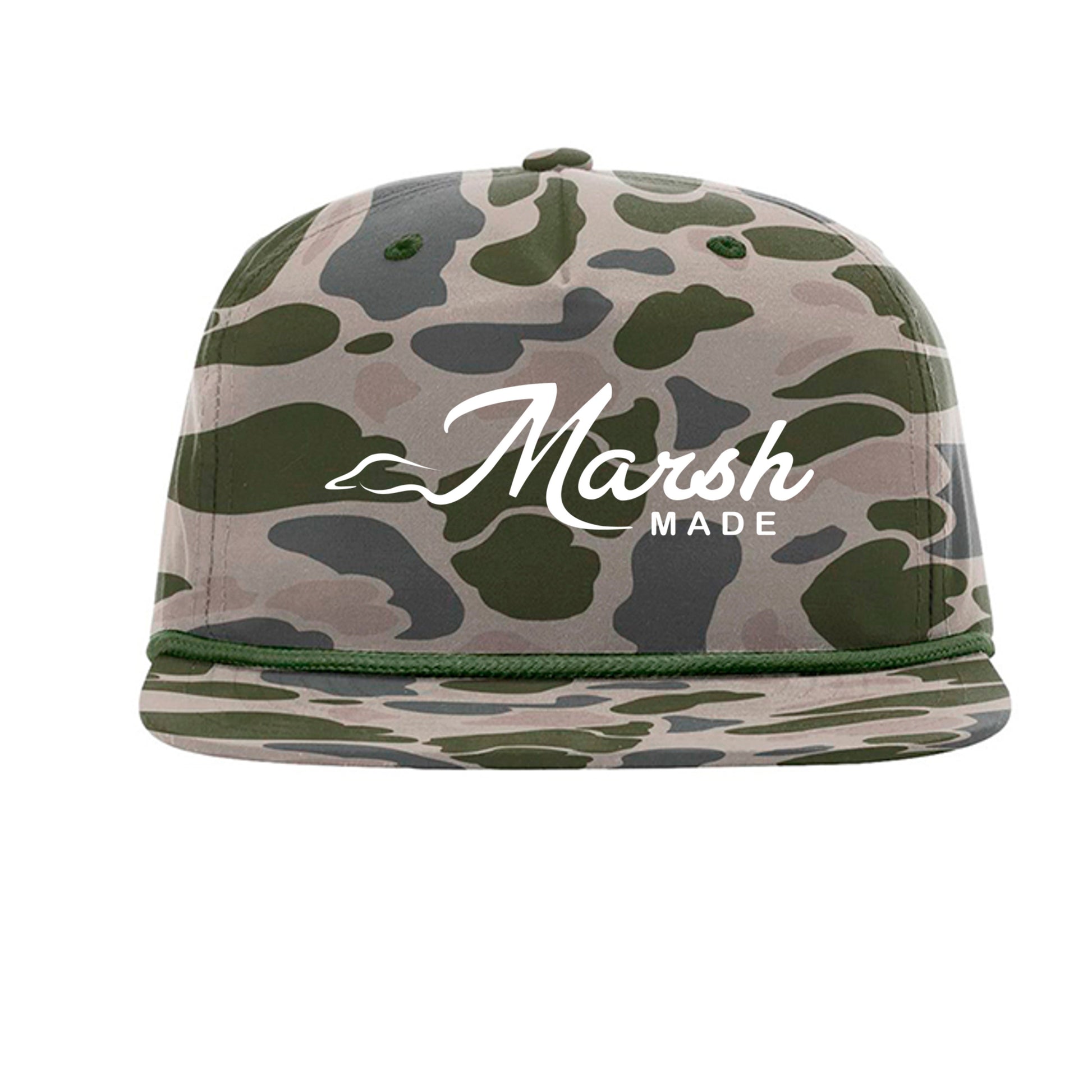 Marsh Duck Camo/ Olive Green - 256P - FRONT