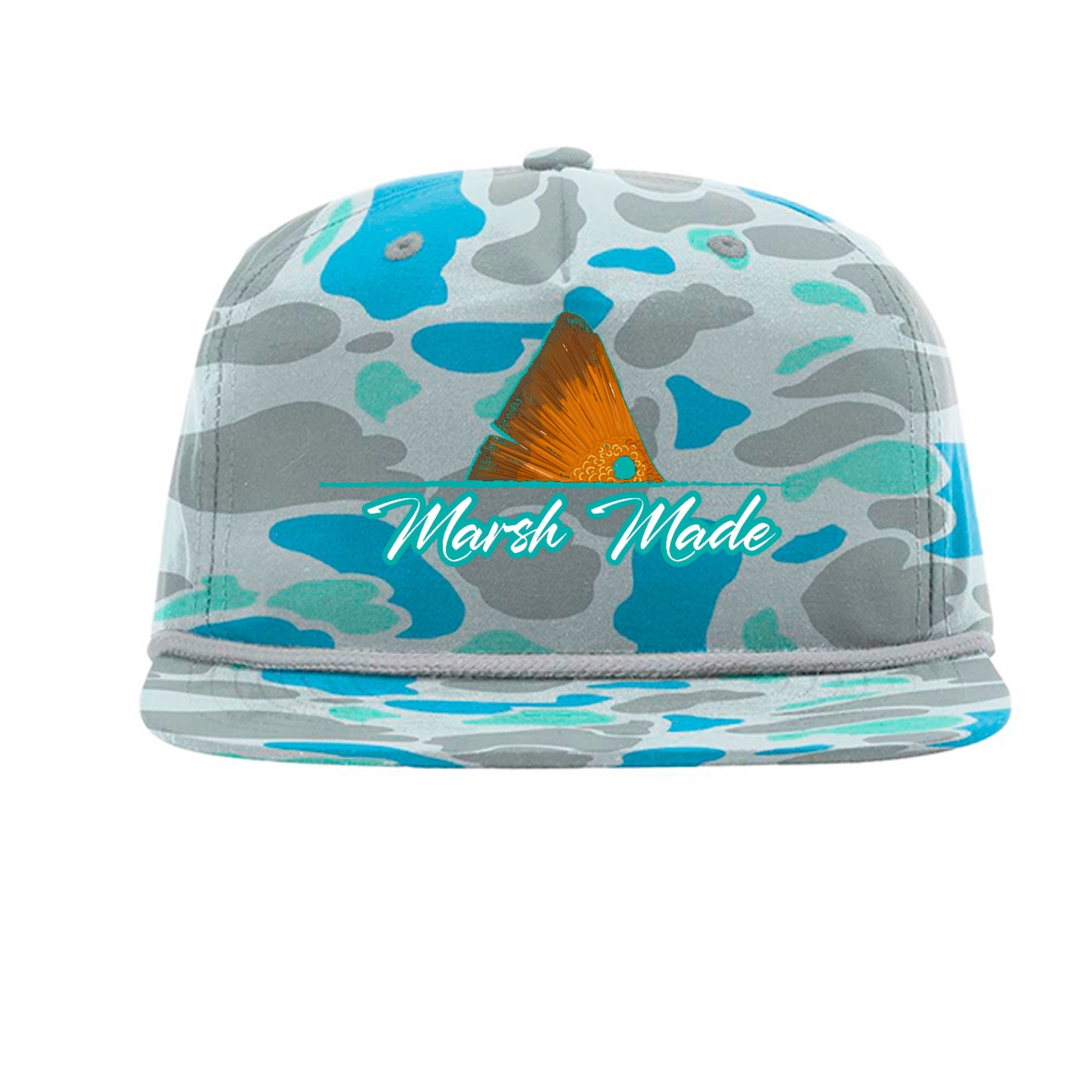 Saltwater Duck Camo/ Charcoal - 256P - FRONT