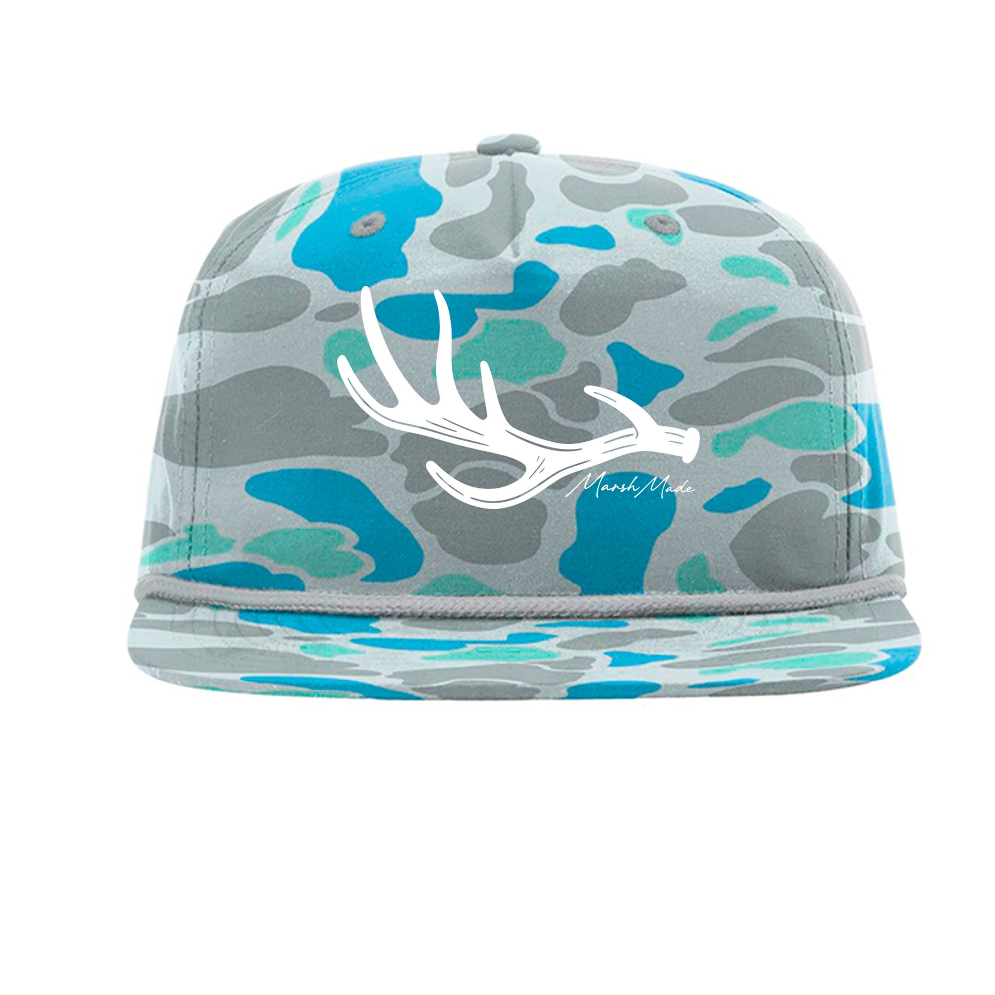 Saltwater Duck Camo/ Charcoal - 256P - FRONT