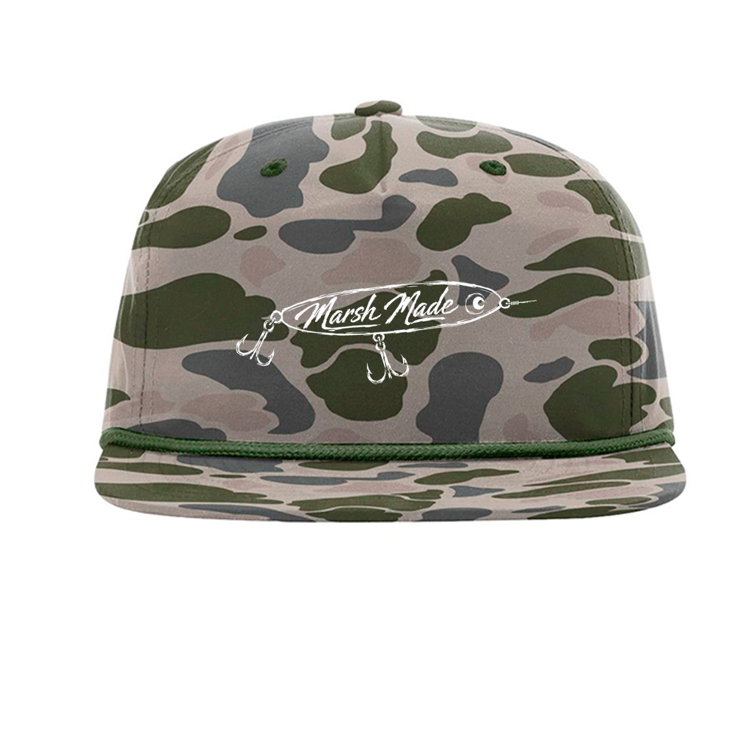 Marsh Duck Camo/ Olive Green - 256P - FRONT
