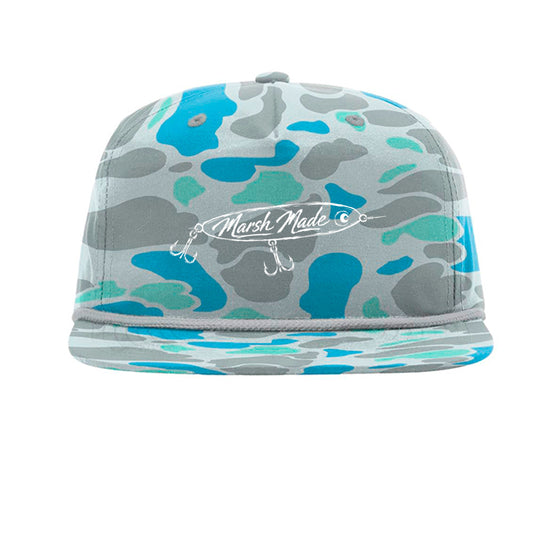 Saltwater Duck Camo/ Charcoal - 256P - FRONT